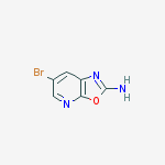 Structure of 6-broMooxazolo[5,4-b]pyridin-2-aMine