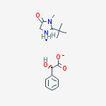 Structure of (S)-2-(tert-Butyl)-3-methyl-4-oxoimidazolidin-1-ium (S)-2-hydroxy-2-phenylacetate