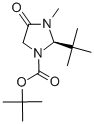 Structure of (R)-1-BOC-2-TERT-BUTYL-3-METHYL-4-IMIDAZOLIDINONE