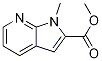 Methyl 1-methyl-1H-pyrrolo[2,3-b]pyridine-2-carboxylate结构式