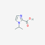 Structure of 1-ISOPROPYL-1H-IMIDAZOLE-2-CARBOXYLIC ACID