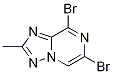 Structure of 6,8-Dibromo-2-methyl-[1,2,4]triazolo[1,5-a]pyrazine