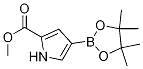 Structure of methyl 4-(4,4,5,5-tetramethyl-1,3,2-dioxaborolan-2-yl)-1H-pyrrole-2-carboxylate