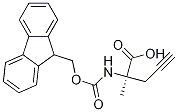 Structure of (S)-N-FMoc-2-(2'--propynyl)alanine