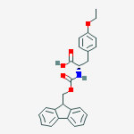 Structure of N-ALPHA-FMOC-O-ETHYL-L-TYROSINE