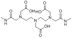 Structure of DTPA-BMA