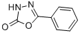 Structure of 1,3,4-OXADIAZOL-2(3H)-ONE, 5-PHENYL-