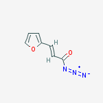 Structure of (e)-3-(furan-2-yl)prop-2-enoyl Azide