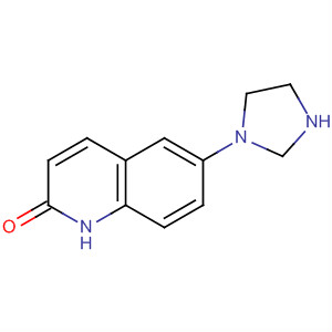 Structure of 2(1H)-Quinolinone, 3,4-dihydro-6-(1H-imidazol-1-yl)-