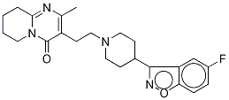 Chemical structure of 5-Fluoro Risperidone