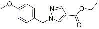 Structure of Ethyl 1-(4-methoxybenzyl)-1H-pyrazole-4-carboxylate