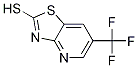 Structure of 2-Mercapto-6-trifluoromethylthiazolo[4,5-b]pyridine