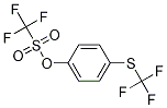 Structure of 4-(Trifluoromethylthio)phenyl triflate