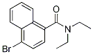 Structure of N,N-Diethyl 4-bromonaphthamide