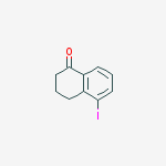 Structure of 5-Iodo-1-tetralone