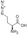 (2S)-2-Amino-4-azido-butanoic Acid结构式