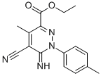 Structure of Ethyl 5-cyano-6-imino-4-methyl-1-(4-methylphenyl)-1,6-dihydropyridazine-3-carboxylat
