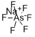 Structure of SODIUM HEXAFLUOROARSENATE(V)