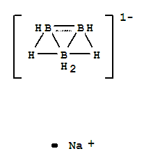 Triborate(1-),octahydro-, sodium (1:1)结构式