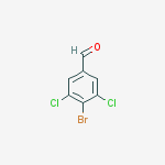 4-BROMO-3,5-DICHLOROBENZALDEHYDE结构式