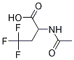 Structure of 2-acetaMido-4,4,4-trifluorobutanoic acid