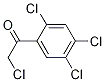 Structure of 2-Chloro-1-(2,4,5-trichlorophenyl)ethanone