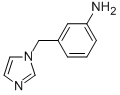 Structure of 3-(1H-IMIDAZOL-1-YLMETHYL)ANILINE