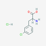 Structure of 3-Chloro-phenylalanine hydrochloride