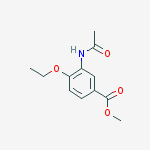 Structure of Methyl 3-acetamido-4-ethoxybenzoate