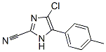 Structure of 4-Chlor-2-cyano-5-(4-methylphenyl)imidazol