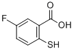 Structure of 5-FLUORO-2-MERCAPTOBENZOIC ACID