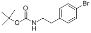 Structure of N-BOC-2-(4-BROMO-PHENYL)-ETHYLAMINE