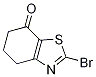 Structure of 2-bromo-5,6-dihydro-4H-1,3-benzothiazol-7-one