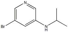 5-broMo-N-isopropylpyridin-3-aMine结构式
