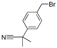 Structure of 2-(4-(broMoMethyl)phenyl)-2-Methylpropanenitrile