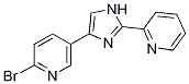 2-Bromo-5-(2-pyridin-2-yl-1H-imidazol-4-yl)-pyridine结构式
