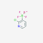 Structure of Potassium 2-chloro-3-pyridyltrifluoroborate