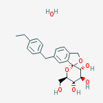 Structure of TOFOGLIFLOZIN