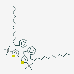 Structure of 2,6-Bis(triMethyltin)-4,4-bis(2-dodecylbenzo)-4H-cyclopenta[2,1-b:3,4-b']dithiophene