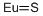 Structure of EUROPIUM SULFIDE