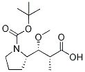 ((2R,3R)-3-((S)-1-(叔丁氧基羰基)吡咯烷-2-基)-3-甲氧基-2-甲基丙酸结构式