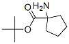 Structure of Cyclopentanecarboxylicacid, 1-amino-, 1,1-dimethylethyl ester
