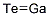 Structure of GALLIUM(II) TELLURIDE