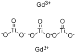 Structure of GADOLINIUM TITANIUM OXIDE