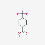 Structure of CIS-4-(TRIFLUOROMETHYL)CYCLOHEXANECARBOXYLIC ACID