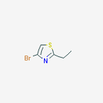 4-Bromo-2-ethylthiazole结构式