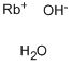 Chemical structure of RUBIDIUM HYDROXIDE HYDRATE