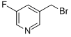 Structure of Pyridine,3-(bromomethyl)-5-fluoro-