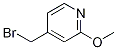 Chemical structure of 4-(Bromomethyl)-2-methoxypyridine