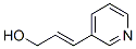 Structure of 2-Propen-1-ol,3-(3-pyridinyl)-, (2E)-